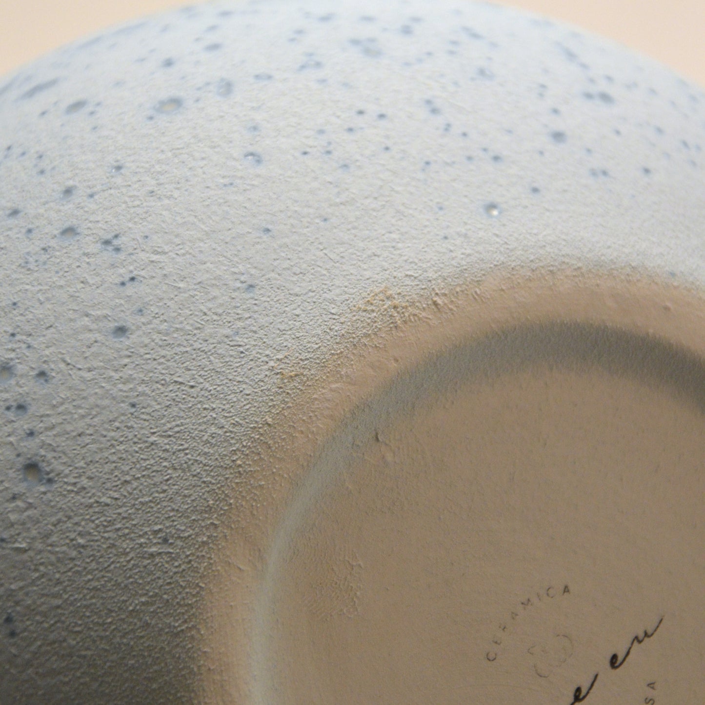 Vase "Primavera" blau