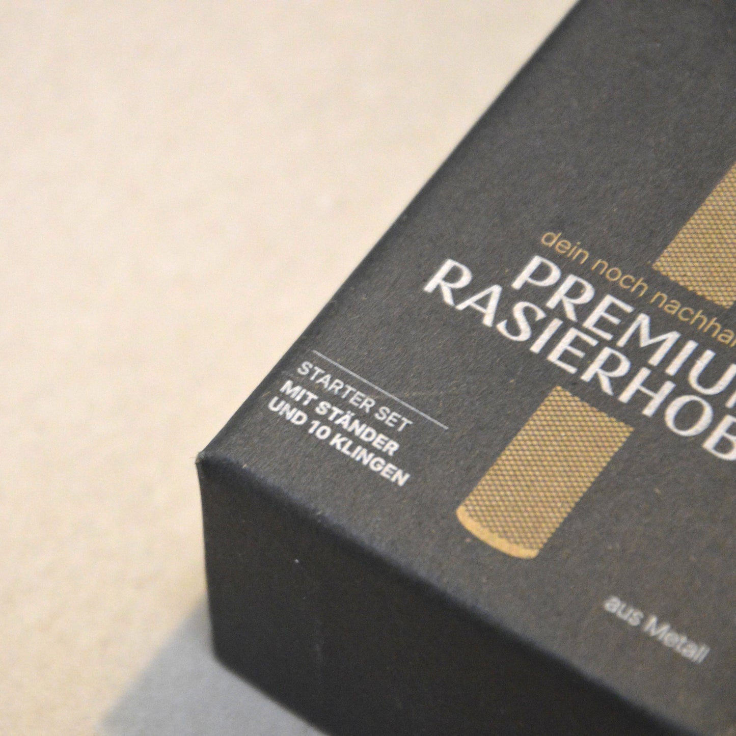 truemorrow Premium Rasierhobel Starter-Set