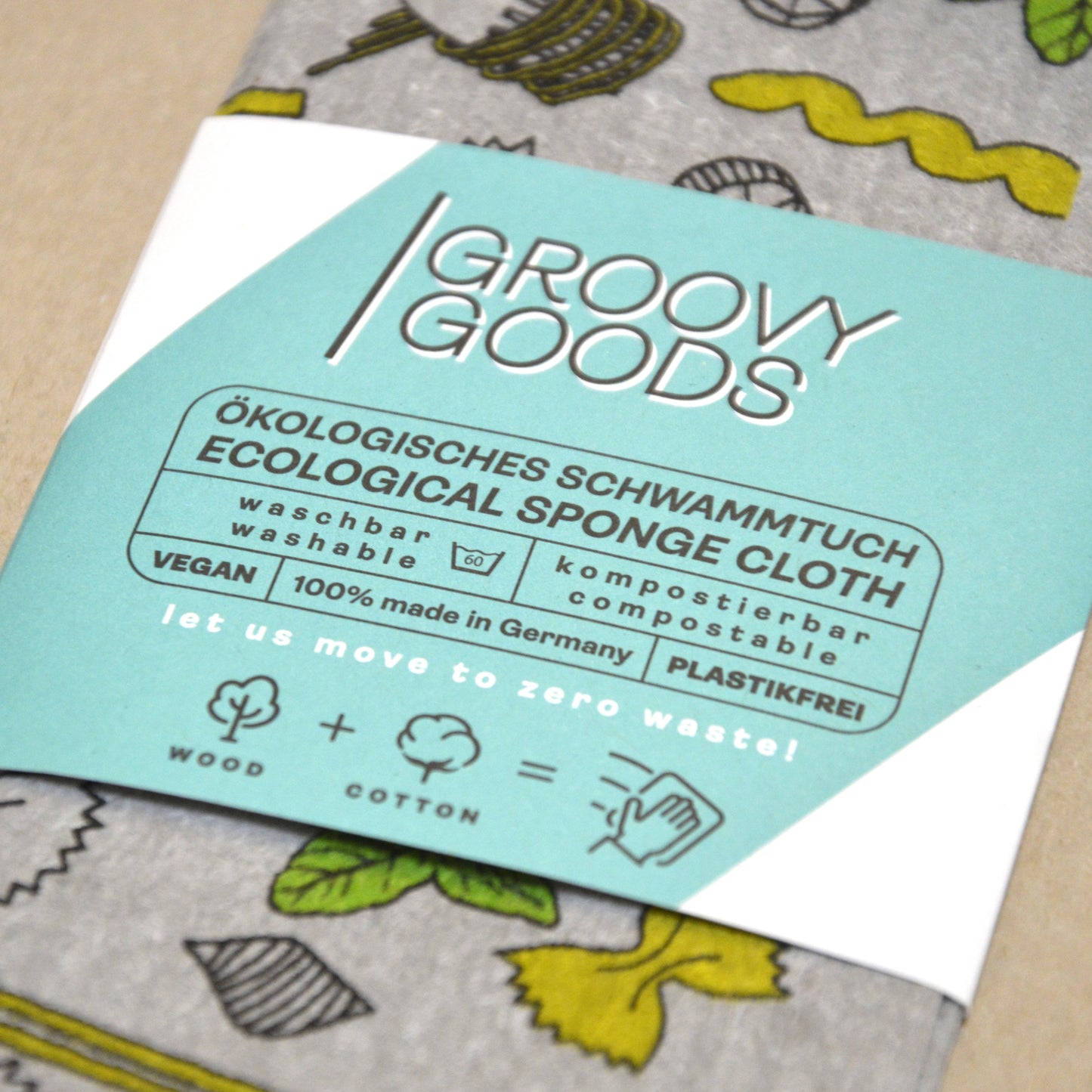 Groovy Goods Ökologisches Schwammtuch
