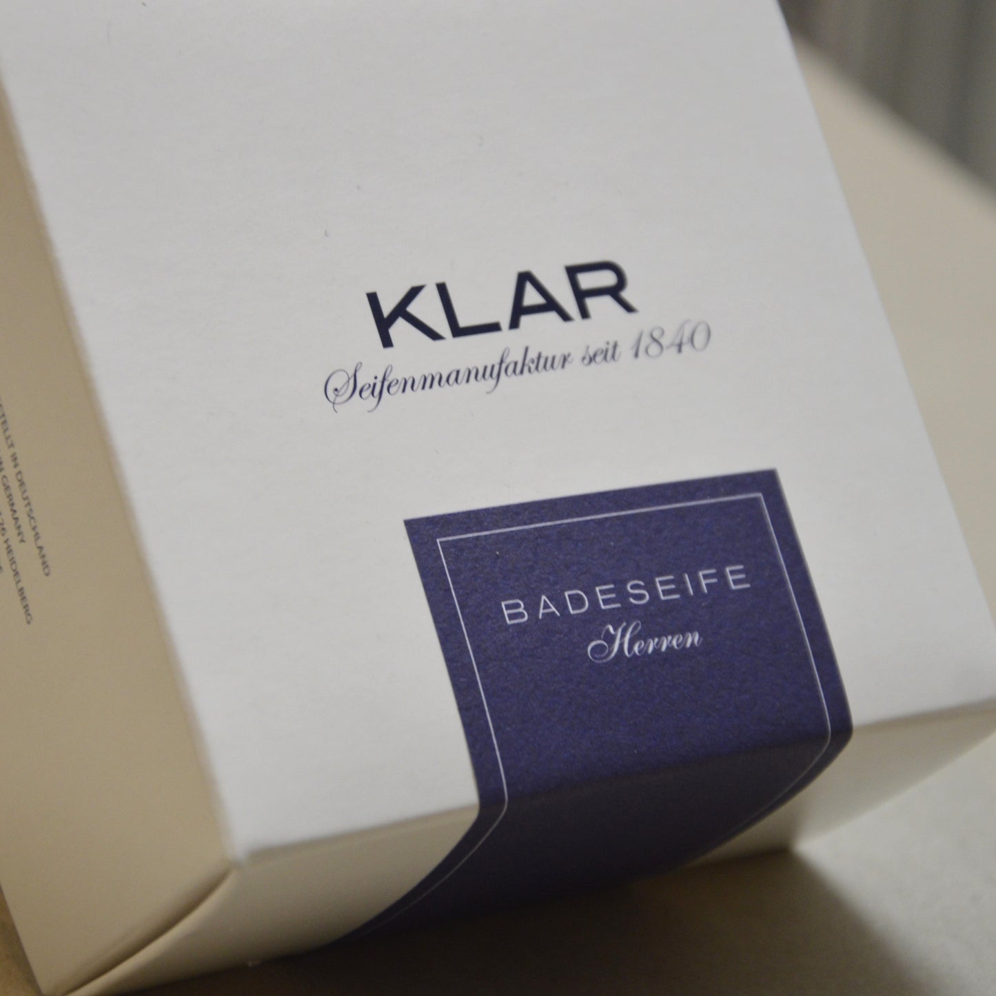 KLAR Badeseife